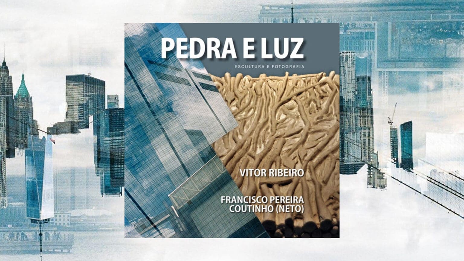 Pedra e luz: exposição de escultura e fotografia