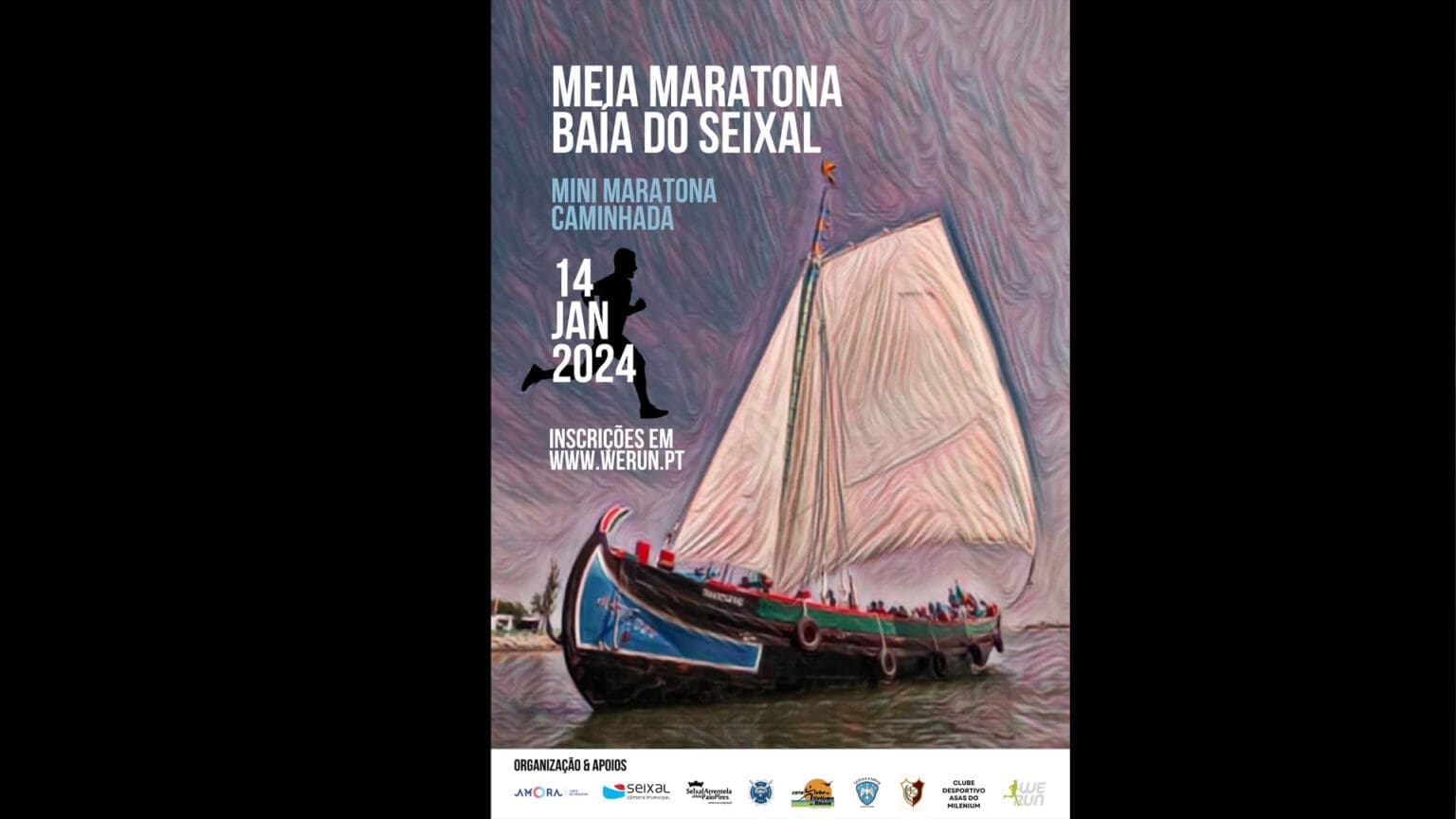 Meia maratona de Seixal 2024: Uma corrida solidária para começar o ano com o pé direito