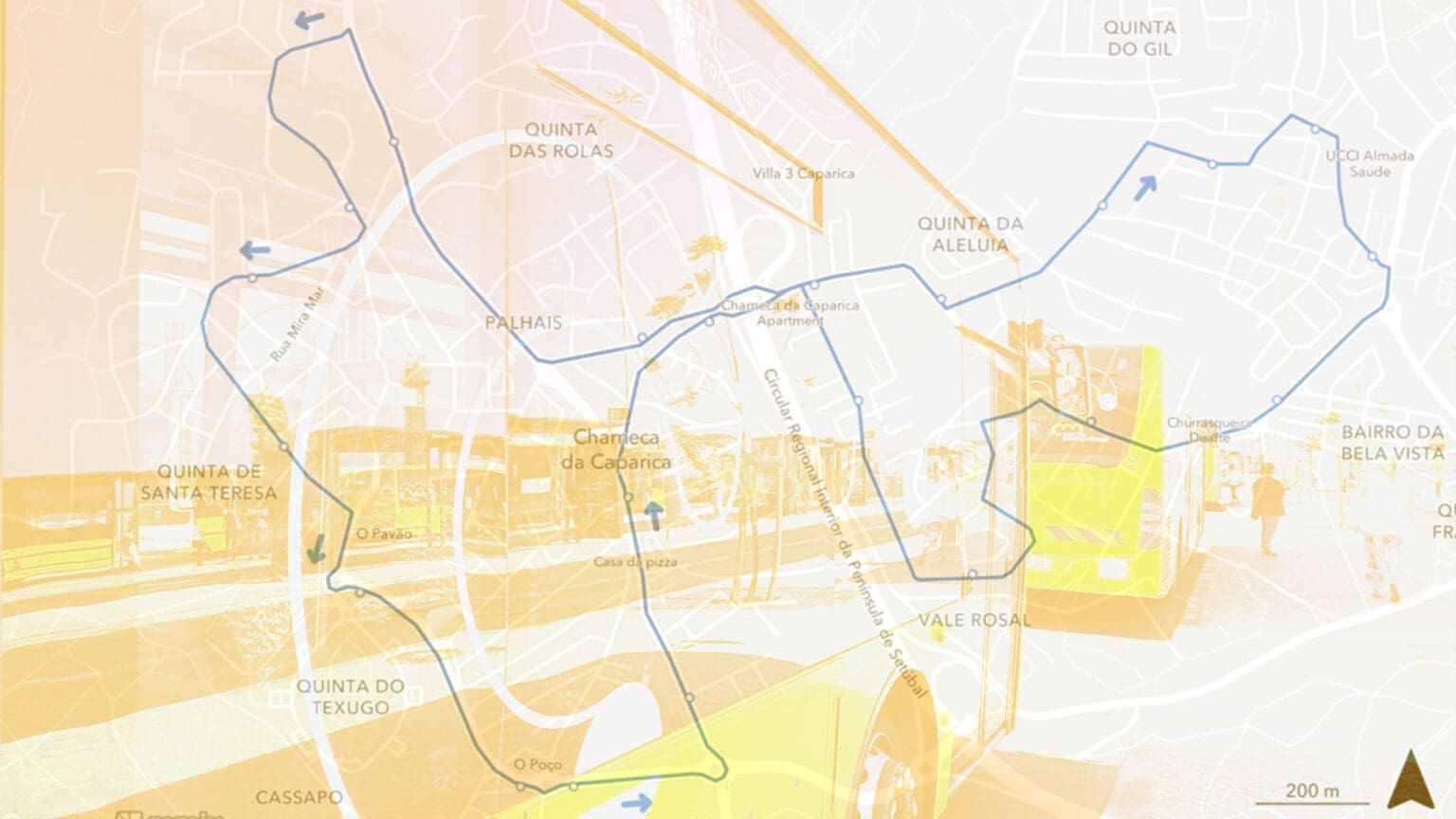 Novas Linhas Circulares da Carris Metropolitana em Almada