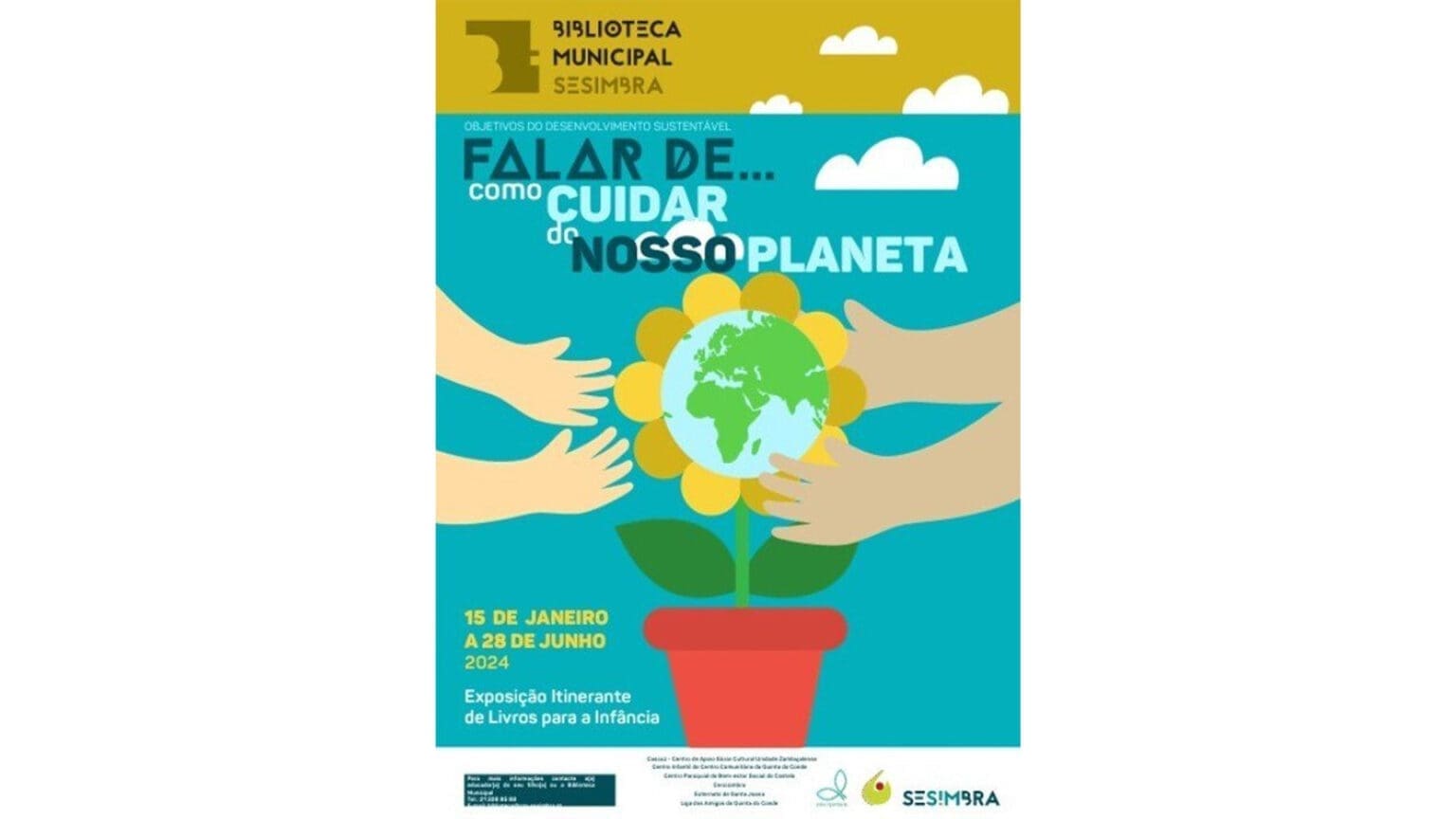 “Falar de… Como Cuidar do Nosso Planeta”: Exposição Itinerante de Livros para a Infância