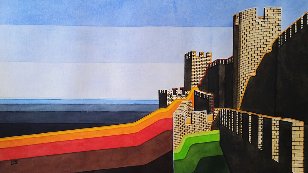 pintura castelos
