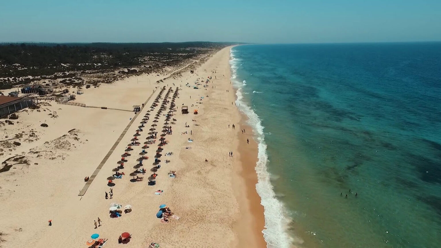 Foi reaberta a estrada para a Praia do Pego em Grândola
