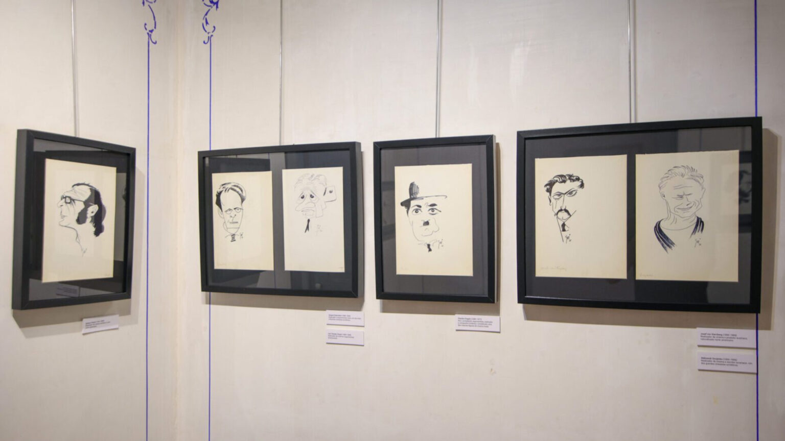 Aprecie as caricaturas de Manuel Guimarães na Casa das Imagens em Setúbal