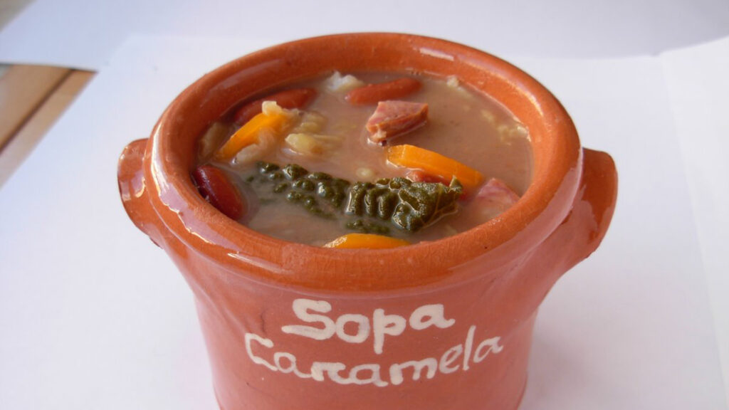 sopa caramela